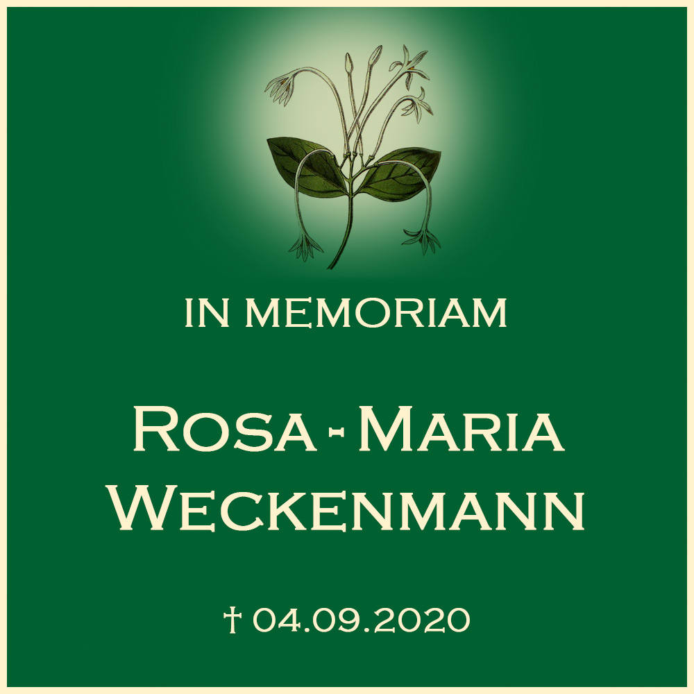 Rosa Maria Weckenmann
